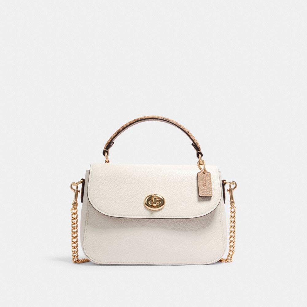 Coach Marlie Top Handle Satchel In Colorblock Im/Chalk Multi C2836