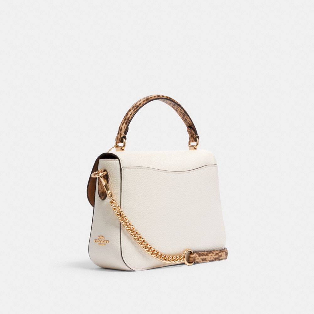 Coach Marlie Top Handle Satchel In Colorblock Im/Chalk Multi C2836