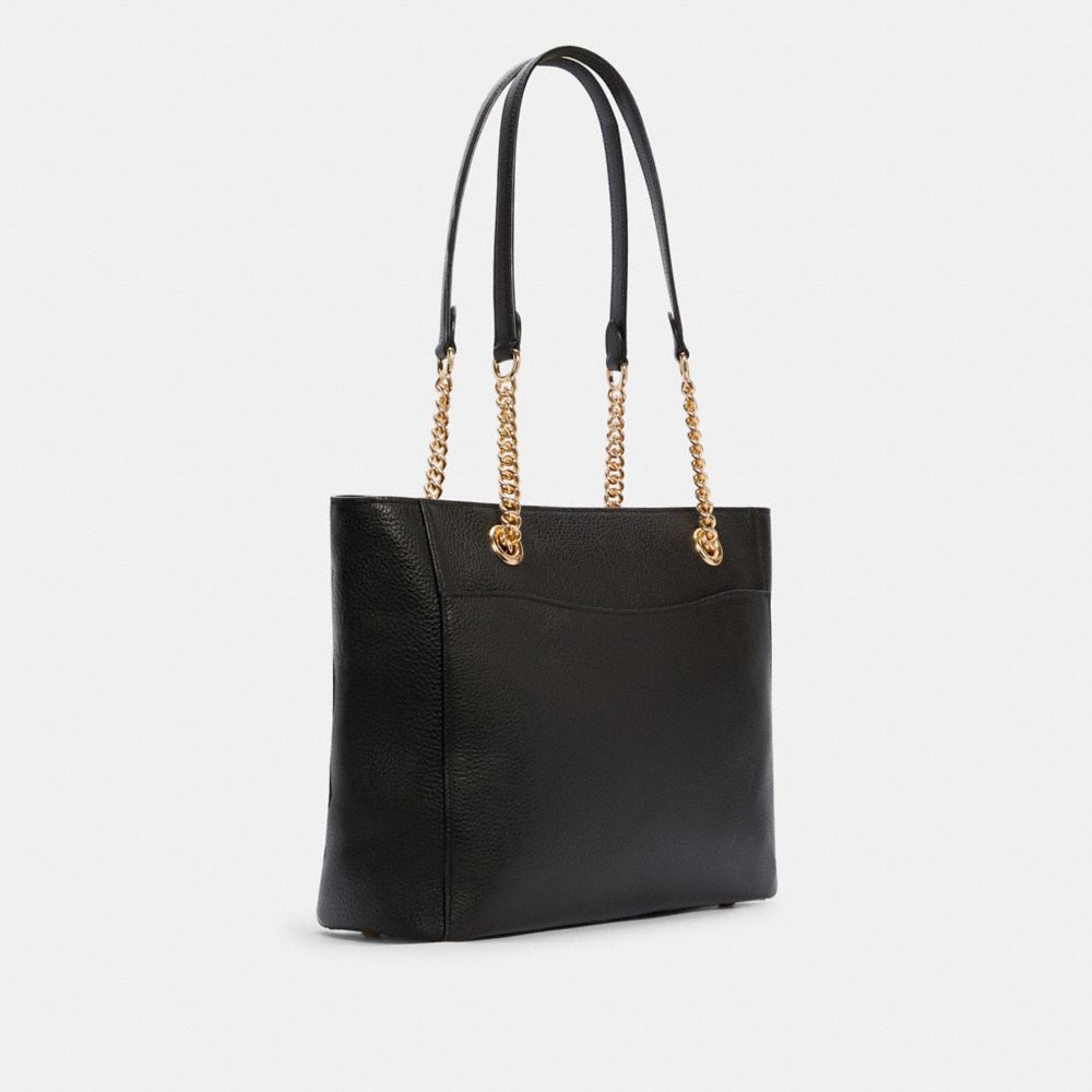 Coach chain online tote