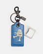 Bottle Opener Key Fob In Signature Canvas Robot