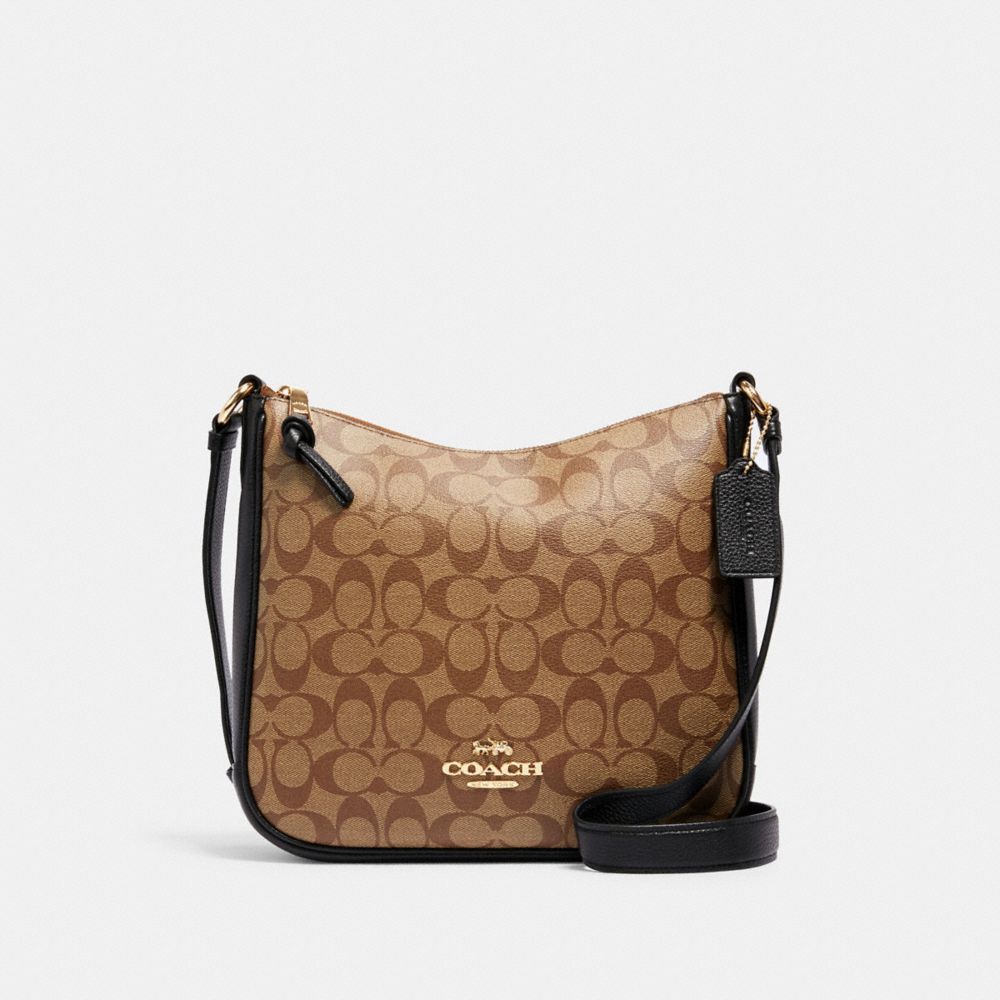 COACH Outlet Ellie File Bag In Signature Canvas