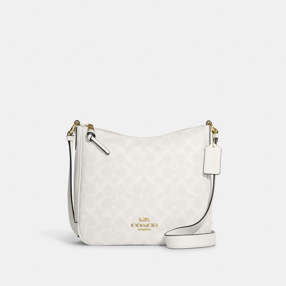 COACH Outlet Ellie File Bag In Signature Canvas