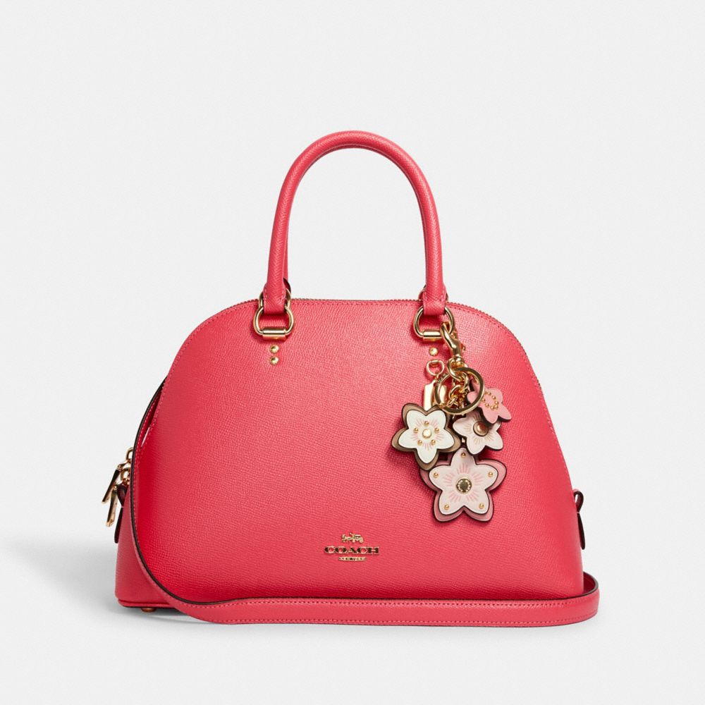 小物 Coach Wildflower cluster bag charm COACH® Outlet | Wildflower Cluster Bag Charm