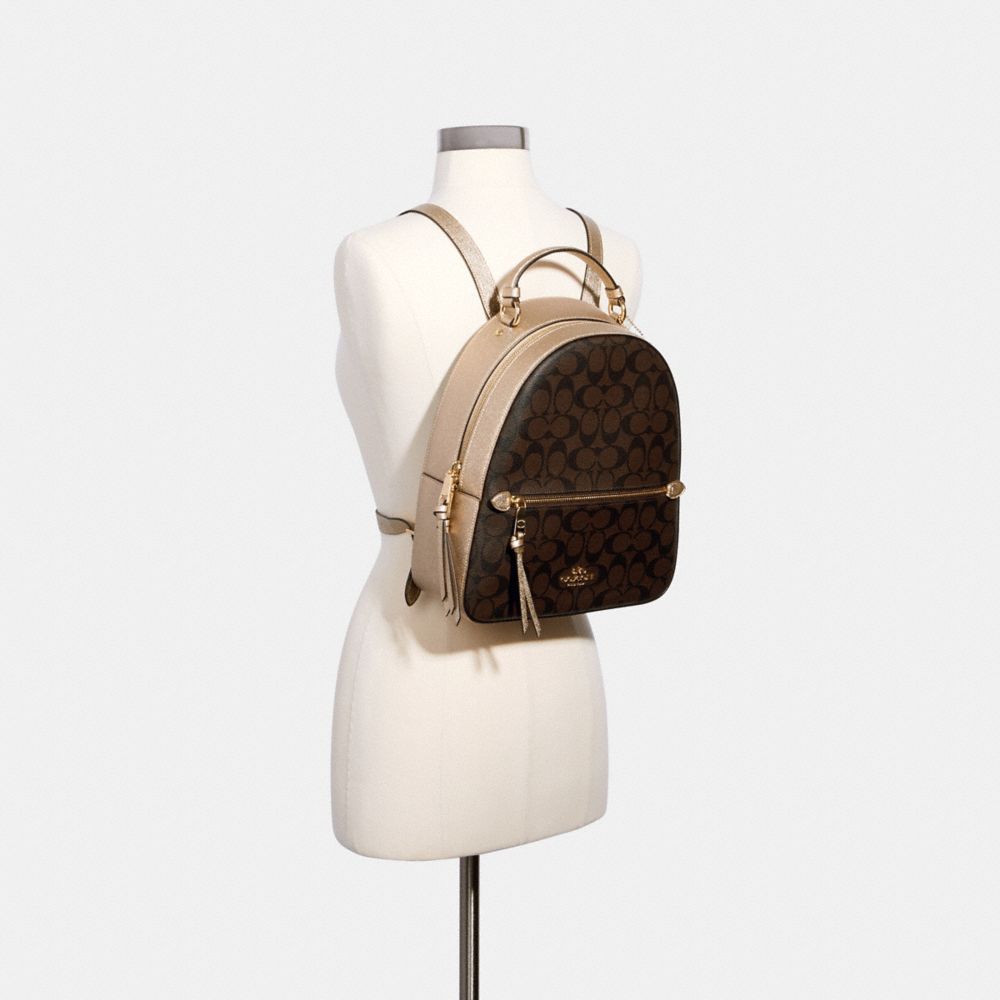 Coach jordyn best sale backpack white