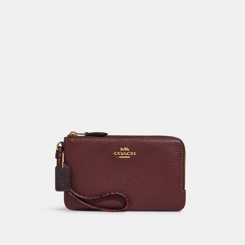 COACH® Outlet  Double Corner Zip Wristlet