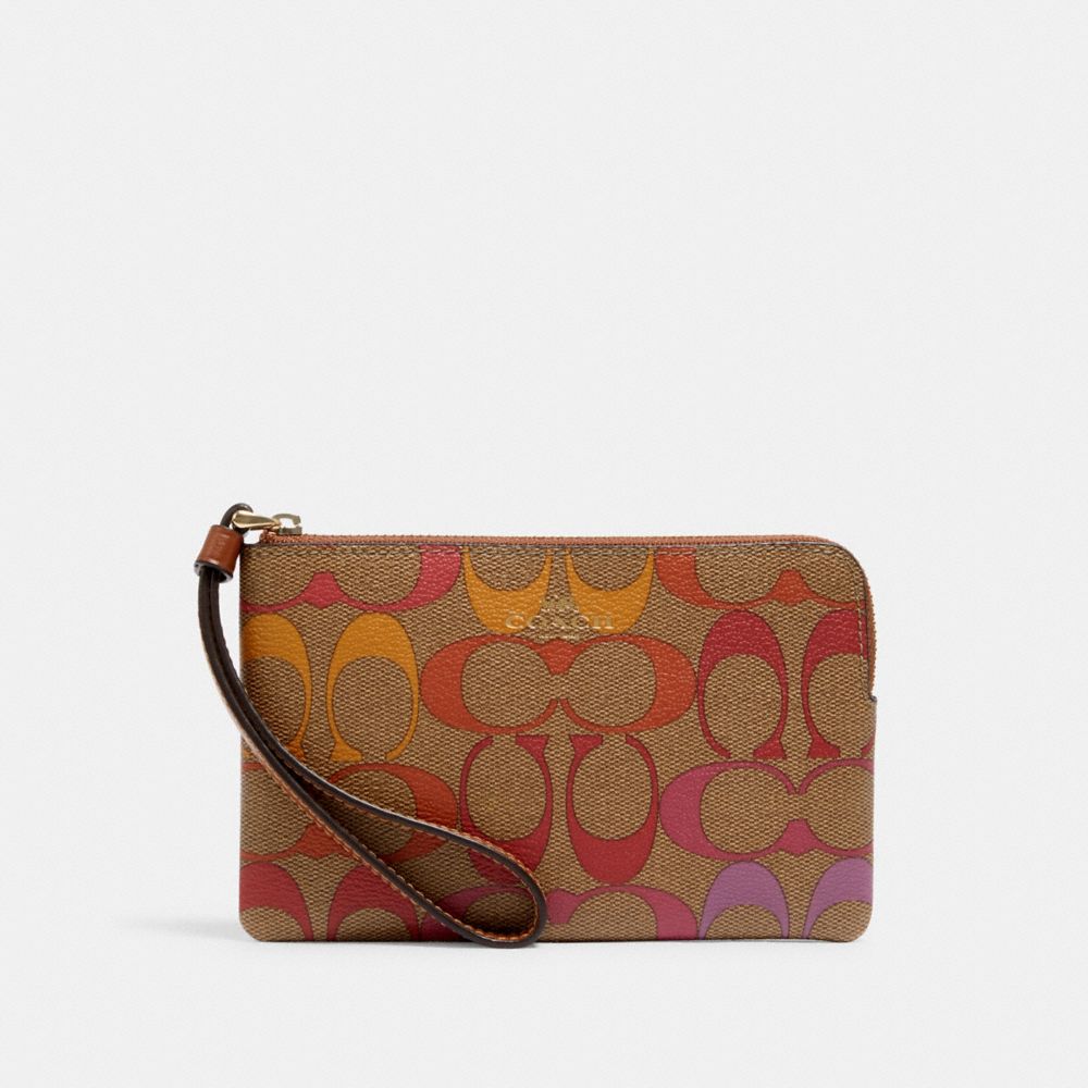 Rainbow best sale coach wristlet