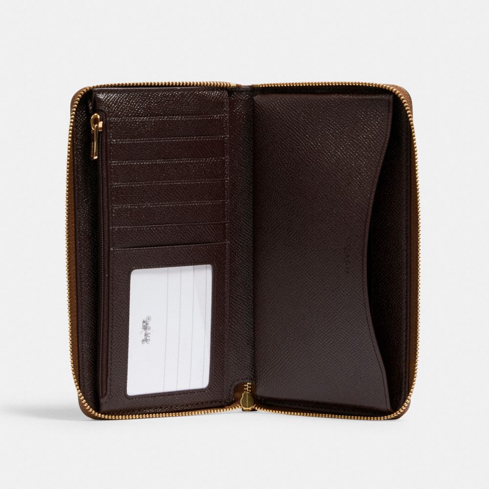 Large Phone Wallet In Signature Canvas