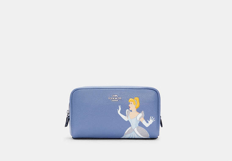 COACH® Outlet | Disney X Coach Small Boxy Cosmetic Case With Cinderella