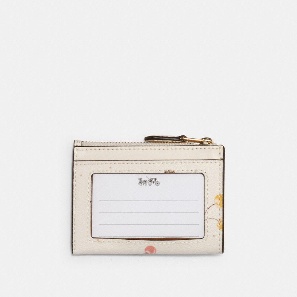 Shop Coach Mini Skinny Id Case With Painted Cherry Print (F88250, F88208)  by Gexpress