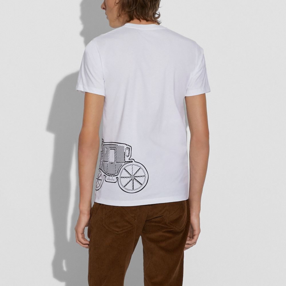 COACH®,Horse And Carriage T Shirt,,Scale View