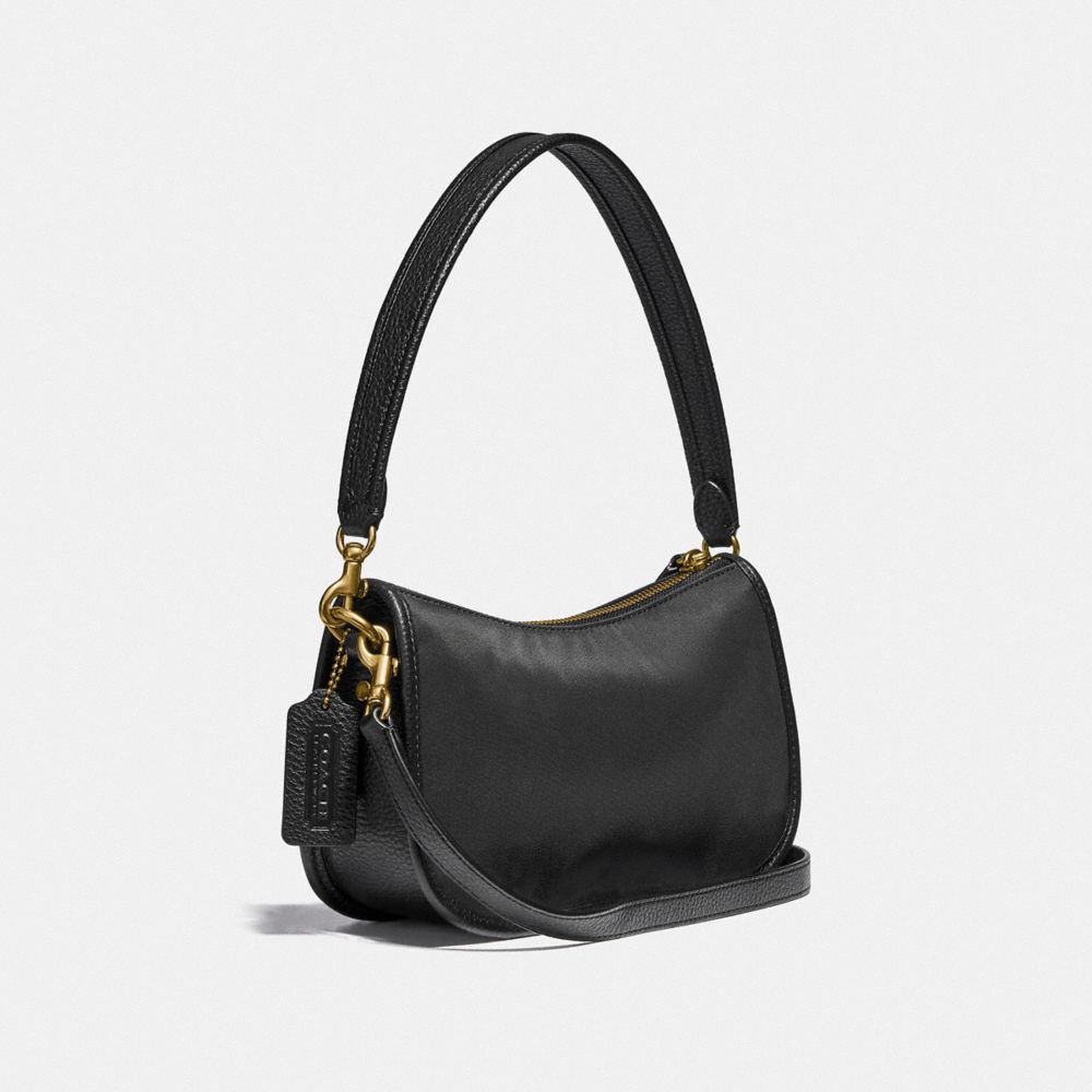COACH Swinger Mini Leather Handbag