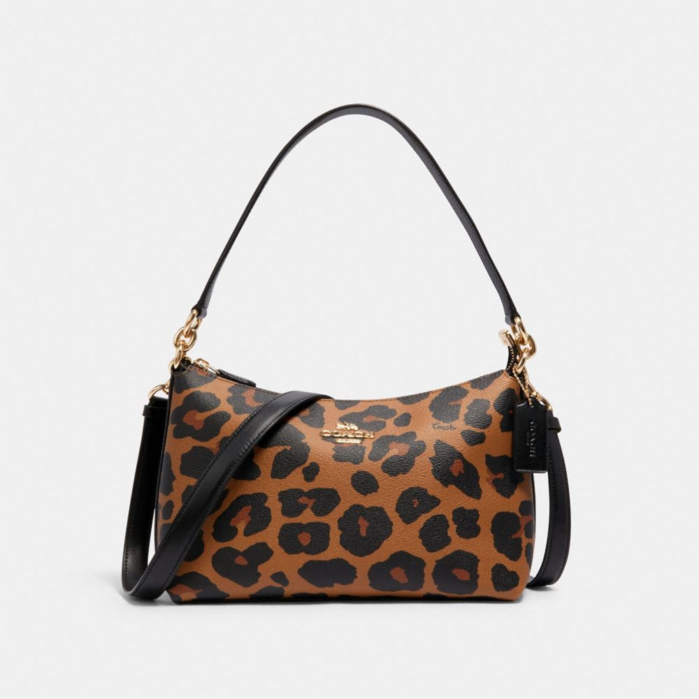 Lewis shoulder bag with leopard print new arrivals