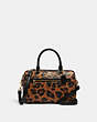 Rowan Satchel Bag With Leopard Print