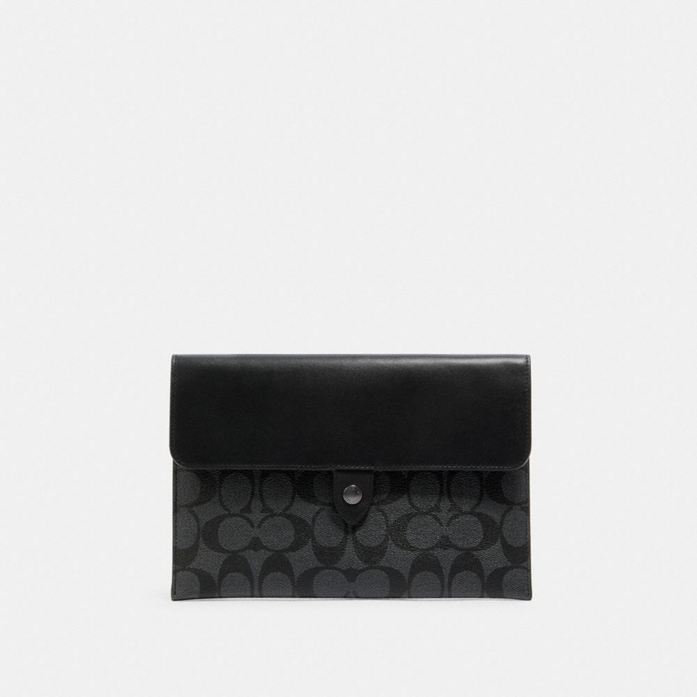 Mini Tablet Sleeve In Signature Canvas