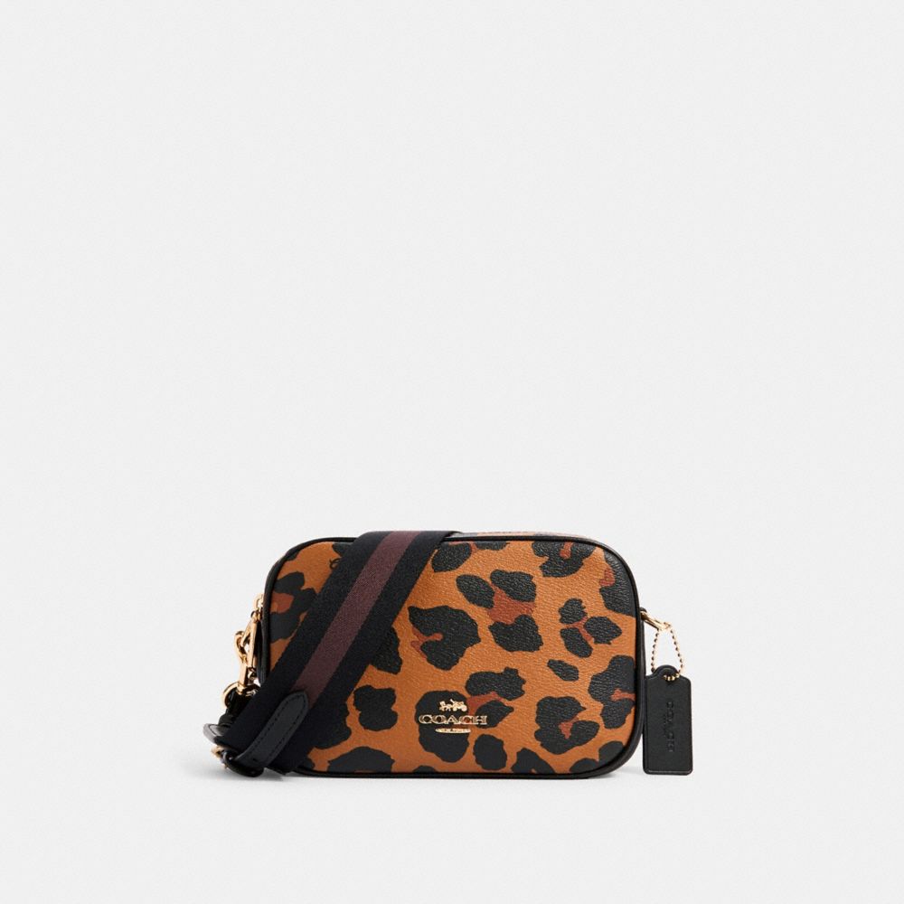 Leopard hot sale purse coach