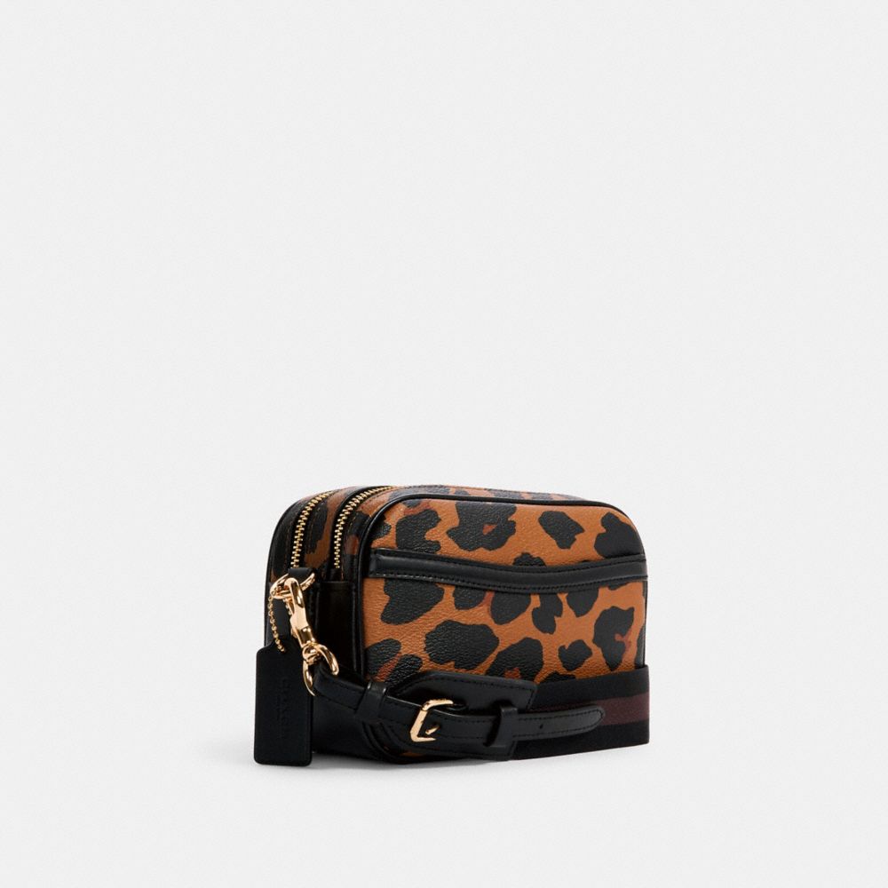 Leopard print cheap cross over bag