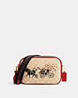 COACH®,LUNAR NEW YEAR JES CROSSBODY IN SIGNATURE CANVAS WITH OX AND CARRIAGE,Small,Gold/Light Khaki Multi,Front View