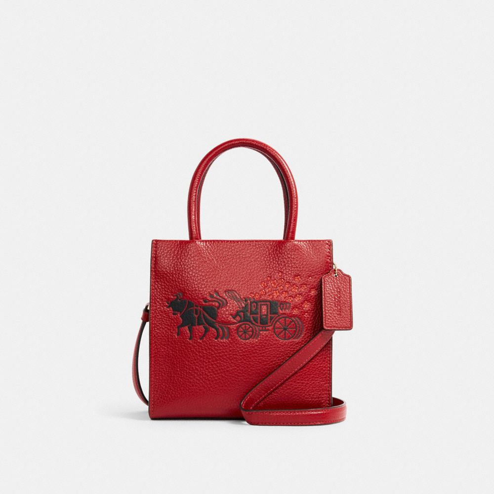 Lunar New Year Mini Cally Crossbody With Ox And Carriage