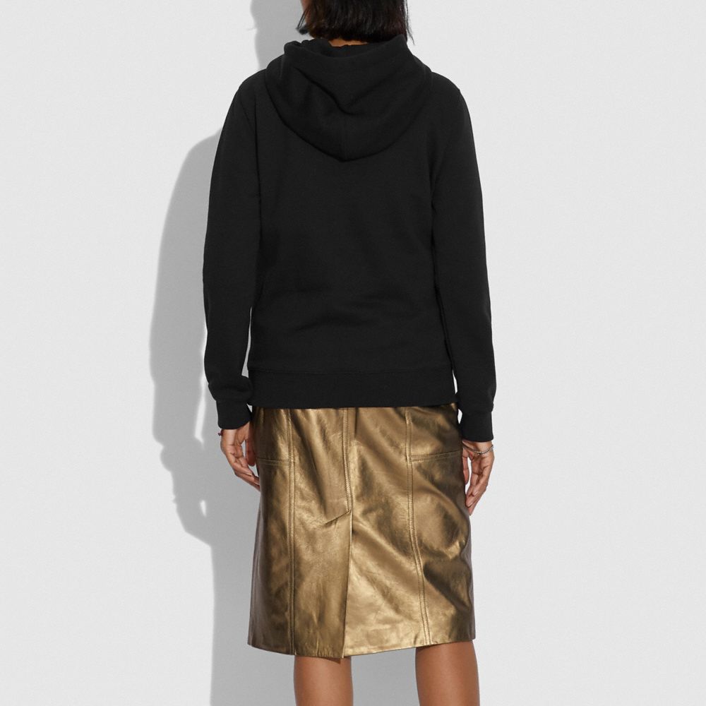 COACH®,Apple Skyline Hoodie,,Scale View