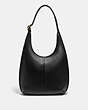 COACH®,ERGO SHOULDER BAG 33,Glovetan Leather,Large,Brass/Black,Back View