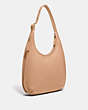 COACH®,ERGO SHOULDER BAG 33,Smooth Leather,Large,Brass/Natural,Angle View