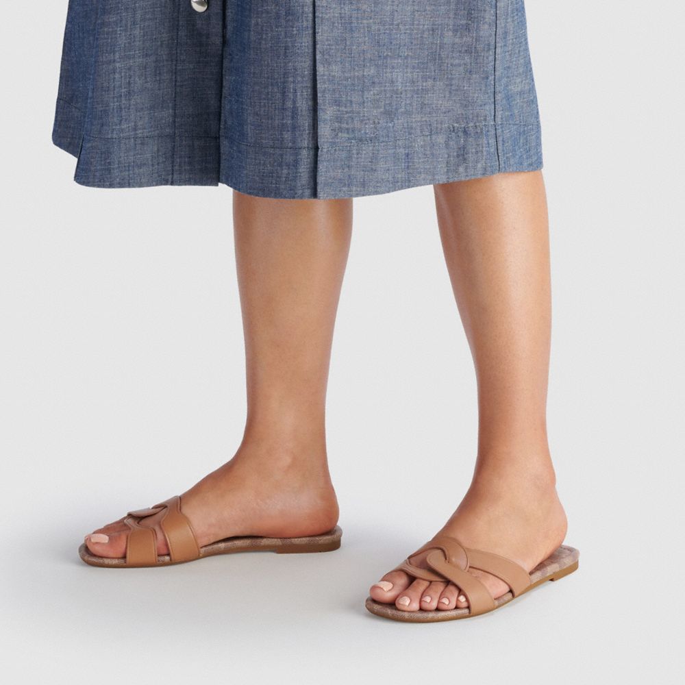 COACH®,Essie Sandal,,Detail View