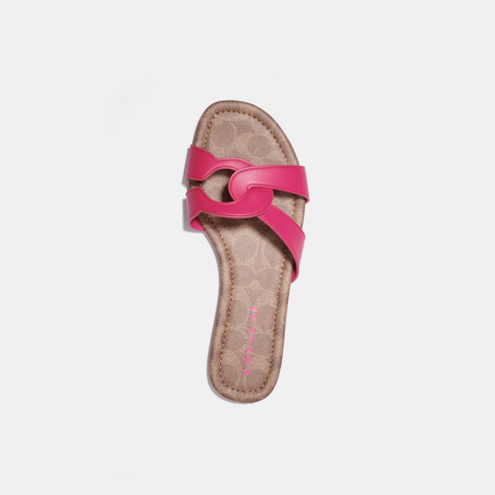 【注目】COACHエッシー Essie サンダル Coach Women's Essie Slide Sandals | eBay