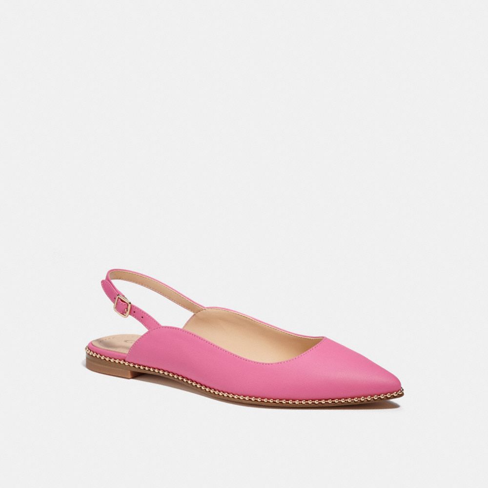Coach サンダル Vae Skimmer フラットサンダル レザー C2316 COACH Coach コーチ サンダル Vae Skimmer Slingback Flat