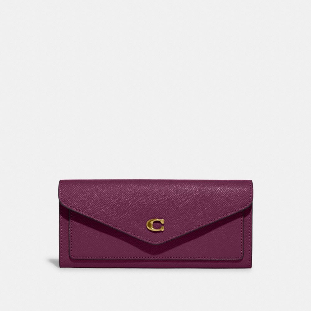 COACH®,Wyn Soft Wallet,,Front View