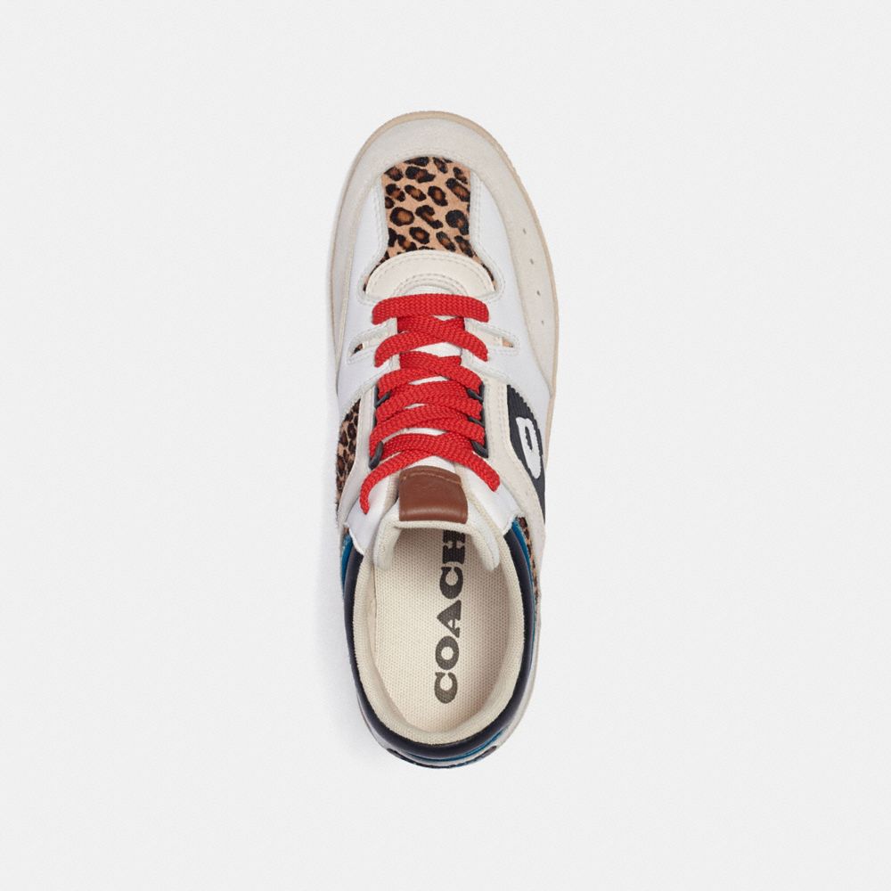 COACH®,Citysole Mid Top Sneaker,,Inside View,Top View