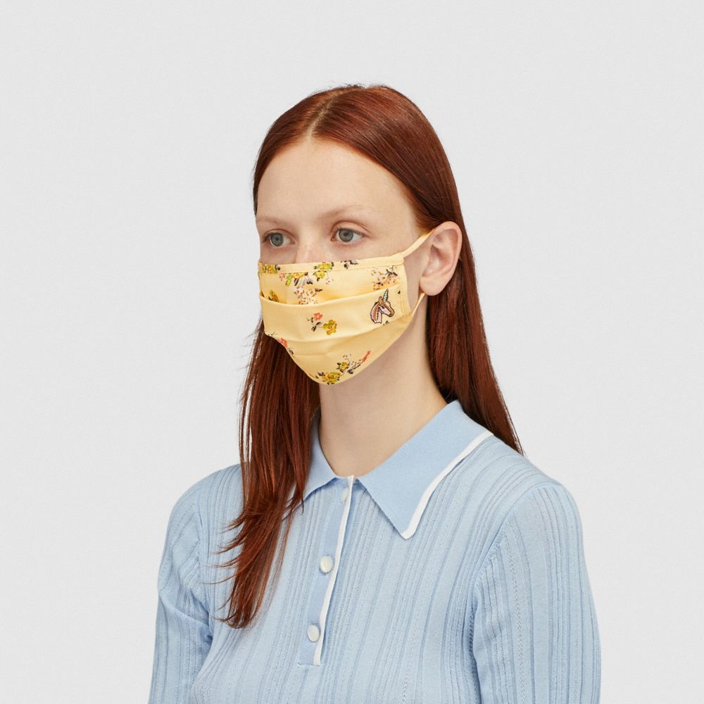 Uni Face Mask With Floral Print