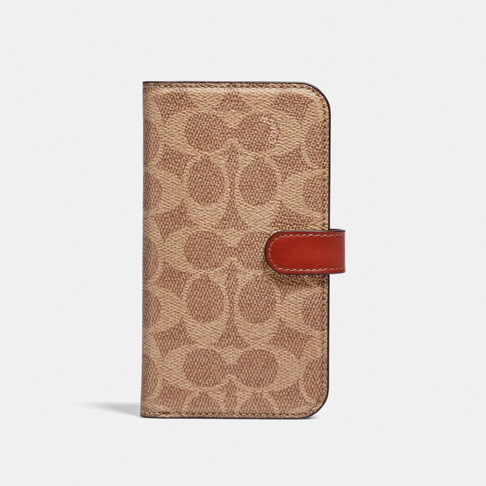 coach iphone 12 pro max folio case