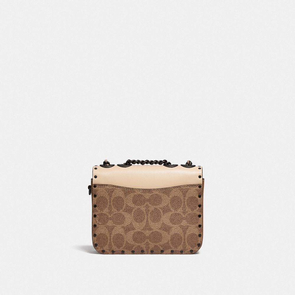 Madison Shoulder Bag 16 In Signature Canvas With Rivets