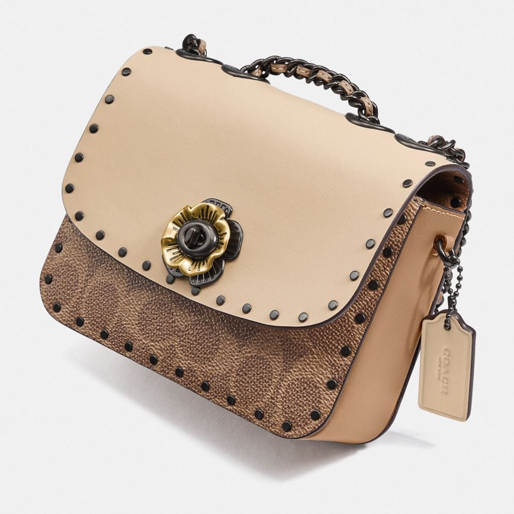 COACH®: Bag Strap In Signature Canvas With Coach Patch