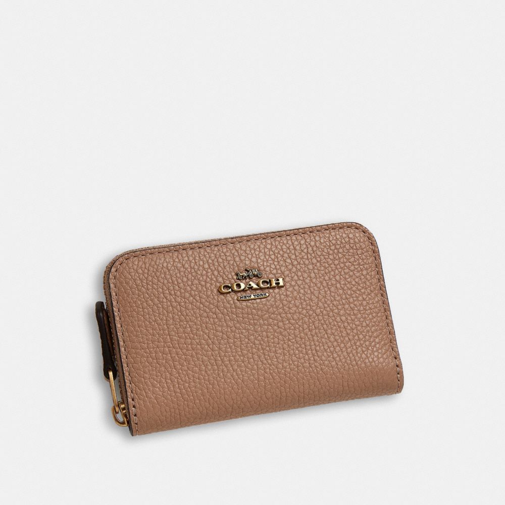 Coach zip around outlet coin case