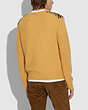 COACH®,GRAPHIC JACQUARD SWEATER,wool,Yellow Multi,Scale View