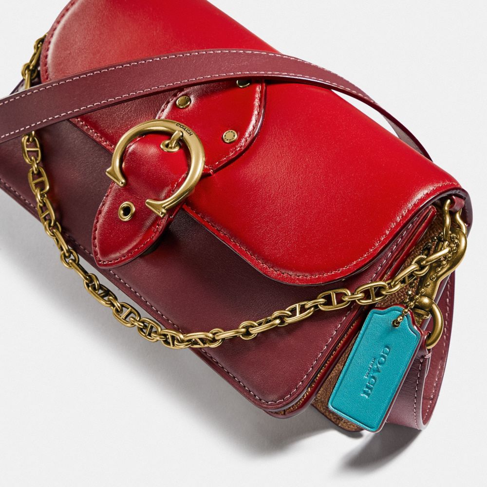 COACH®,Lunar New Year Beat Crossbody Clutch In Colorblock Signature Canvas,,Closer View