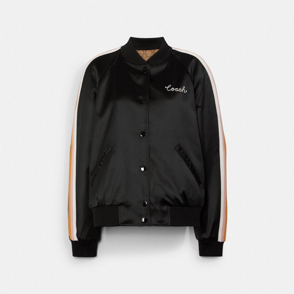Veste réversible Souvenir à imprimé Cheval et chariot