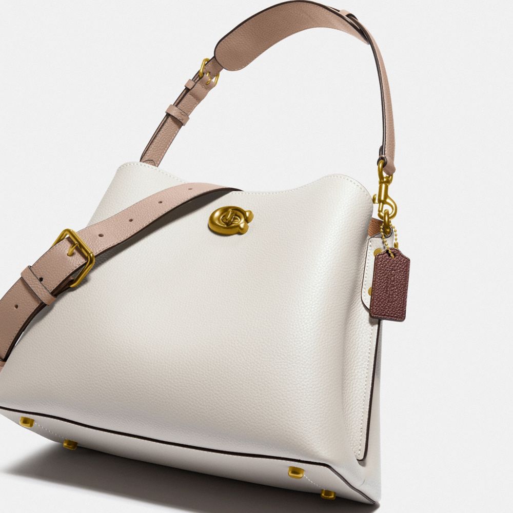 COACH ウィロウ ショルダーバッグ C2590 (WHITE)コーチレディース