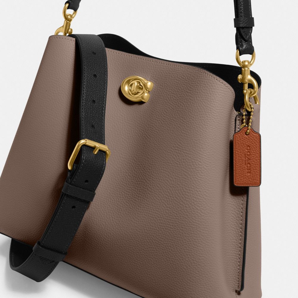 COACH® | Willow Shoulder Bag In Colorblock