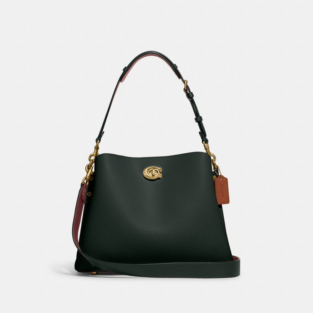 COACH® | Willow Shoulder Bag In Colorblock