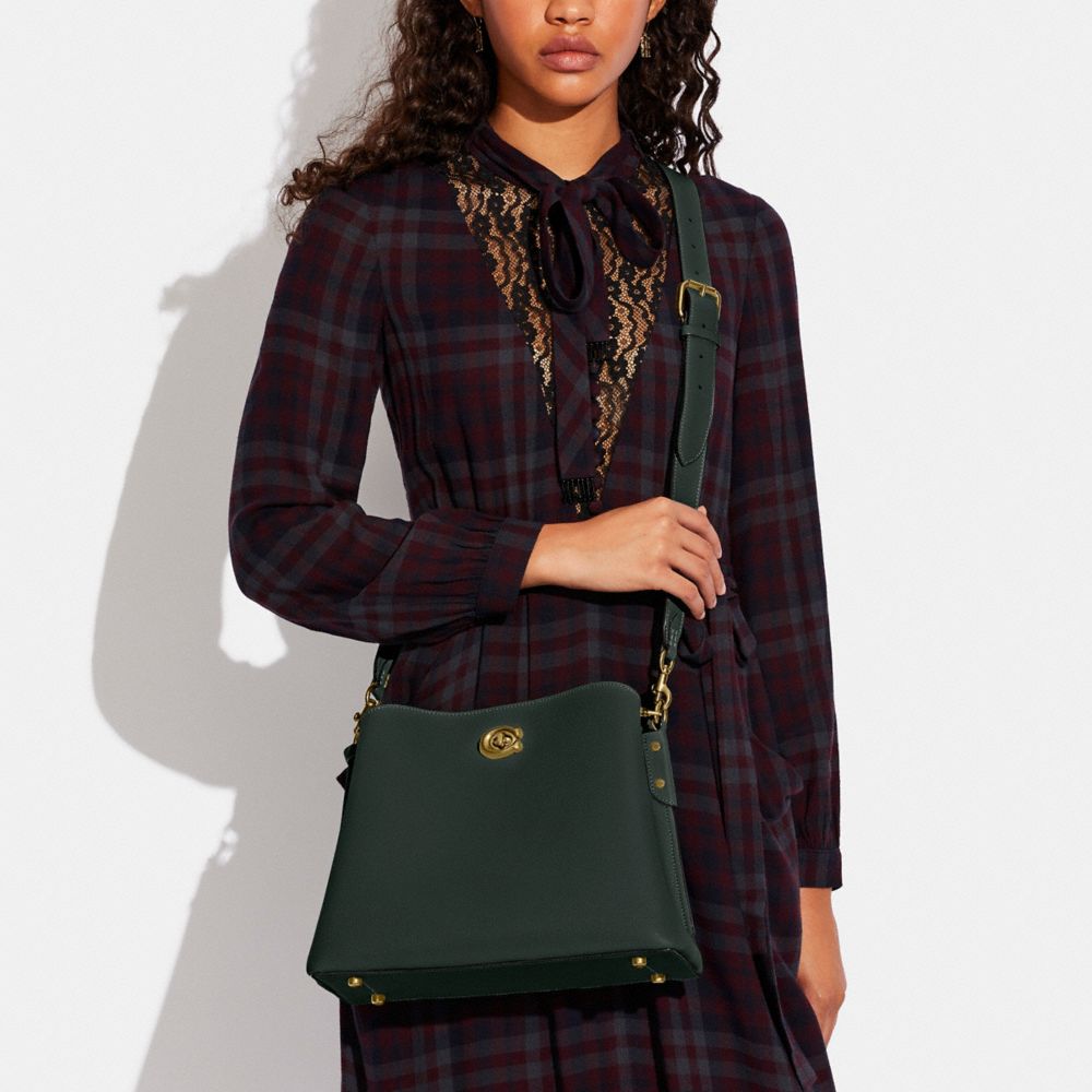 COACH®: Willow Shoulder Bag In Signature Canvas