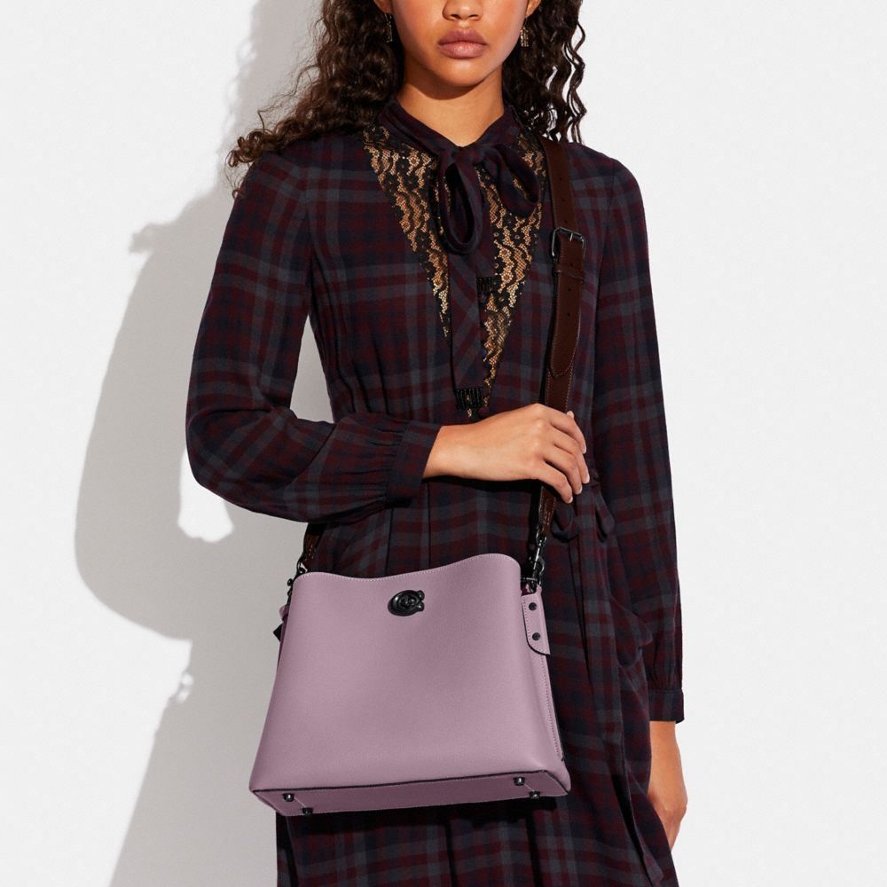 Willow trapezoid leather bag, Coach, Shop Women's Designer Bags Online