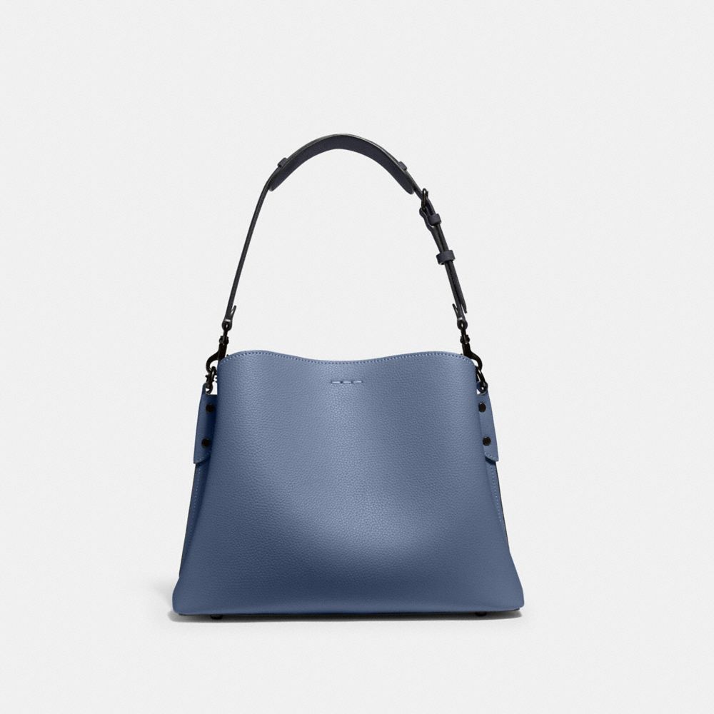 Coach ◆ C2590 Willow shoulder bag in colorblock lussocitta-coach-c2590-b4de-