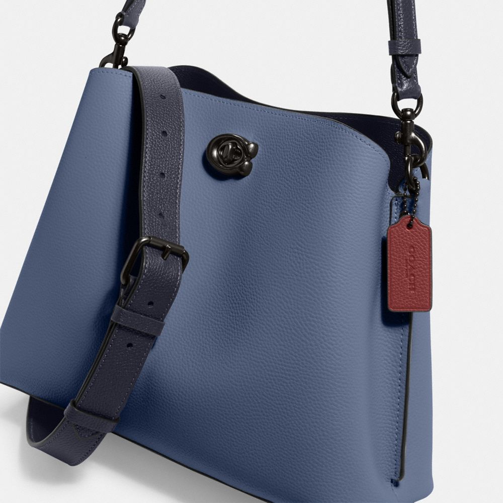 COACH®: Willow Shoulder Bag In Signature Canvas