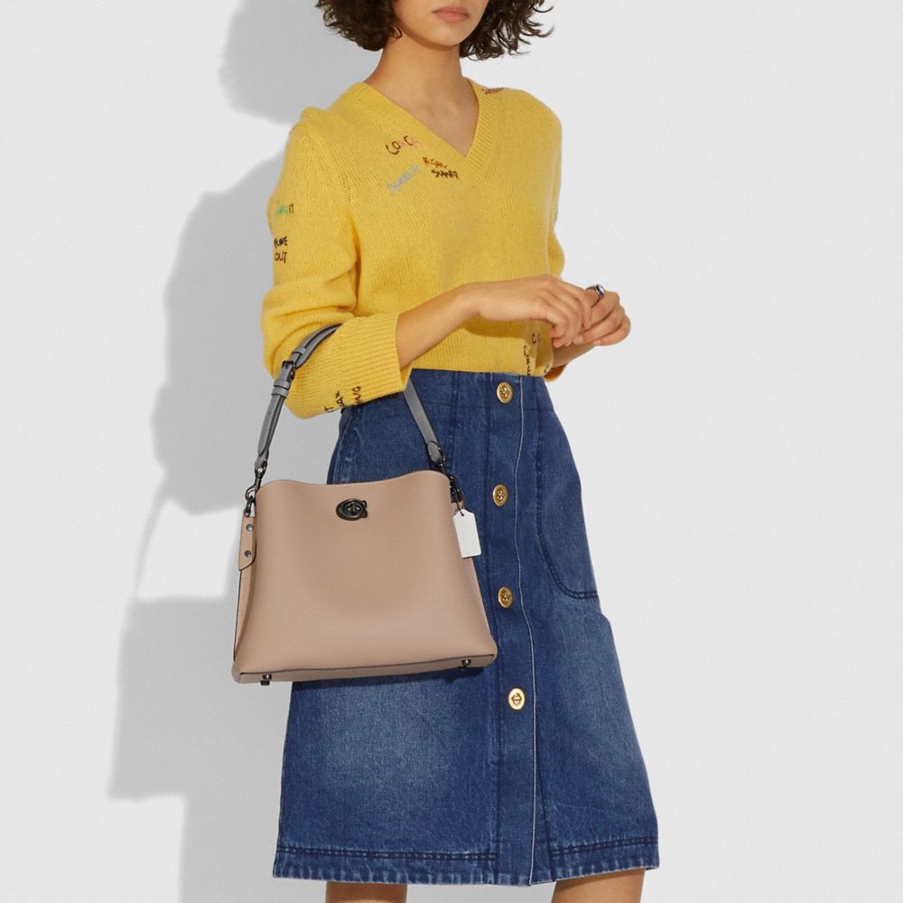 Coach Willow Shoulder Bag in Colorblock