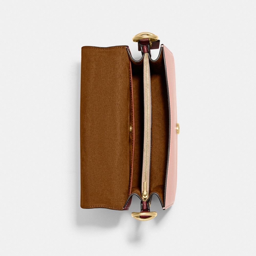 COACH®,Beat Shoulder Bag In Colorblock,,Inside View,Top View