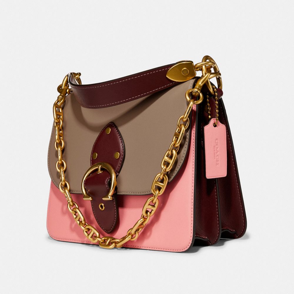 COACH®,Beat Shoulder Bag In Colorblock,,Closer View