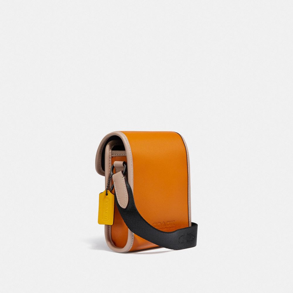 COACH®,Charter North/South Crossbody With Hybrid Pouch In Colorblock,,Angle View