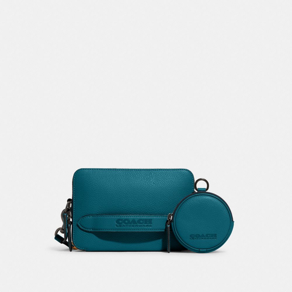 COACH®,Charter Crossbody Bag With Hybrid Pouch,,Front View